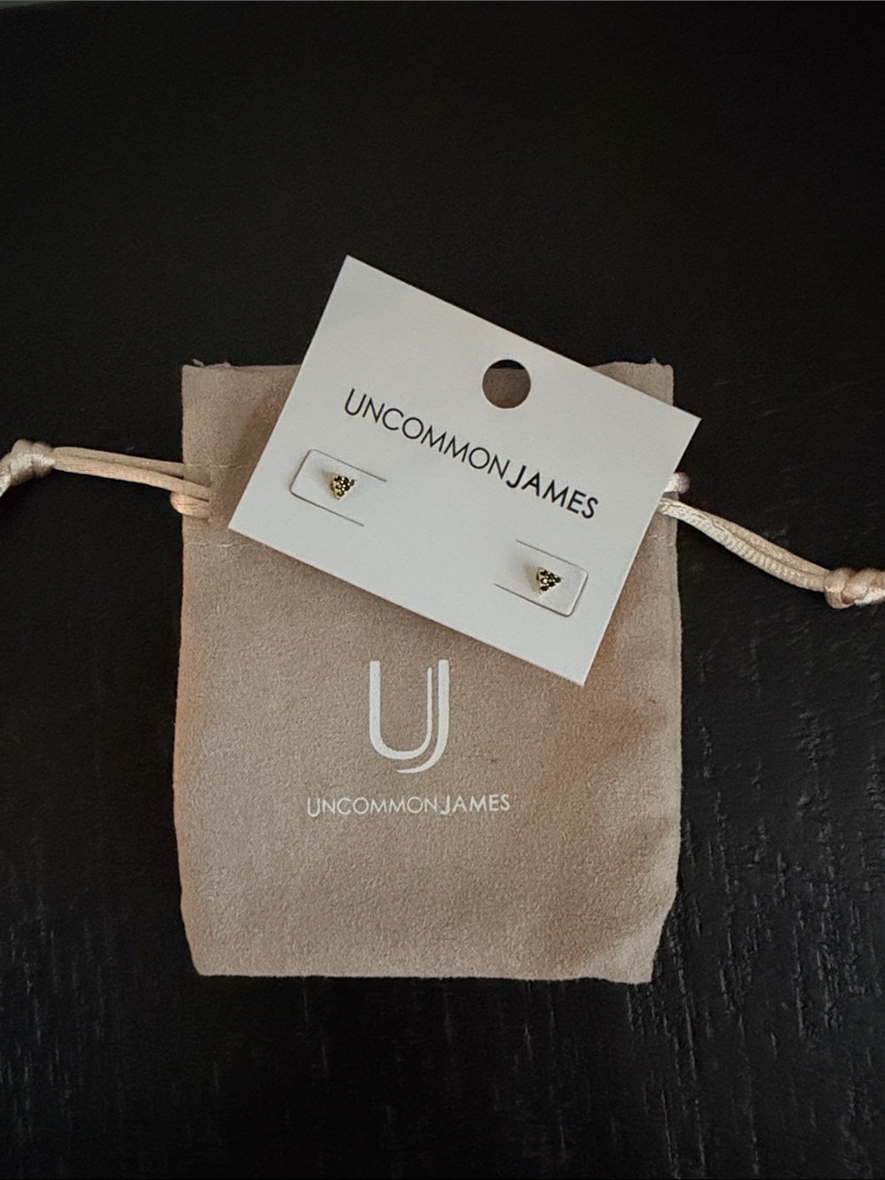 Uncommon James โBlack Beautyโ studs